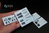 Quinta Studio QD32023 F-16D 3D-Printed & coloured Interior on decal paper (for Academy kit) 1/32